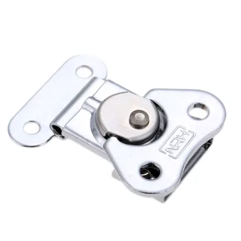 

Stainless Steel Butterfly Toggle Latch Catch Clamp Wooden Box Toolbox Buckle Rotary Lock For Flight Case 52*38mm
