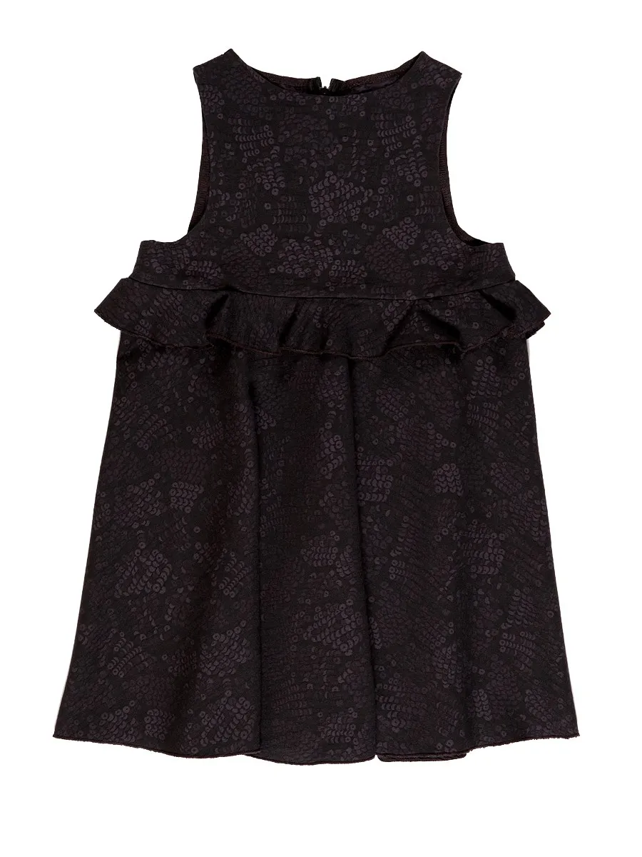 Сарафан для девочки Viva Baby D1513-4 фиолетовый 116-122