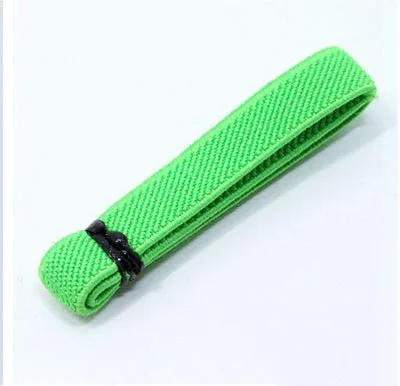 fluorescentgreen 10/20 метров швейная Эластичная лента из мягкой кожи резинки нижнее белье брюки декоративная эластичная тесьма Ленты Косая Бейка ленты - Цвет: fluorescentgreen