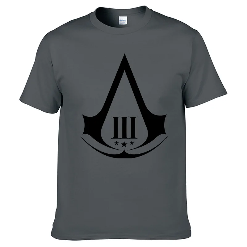 Assassin's Creed, летняя Новинка, высокое качество, хлопок, футболка, индивидуальные тренды, уличная Мужская одежда, Футболка Harajuku#55