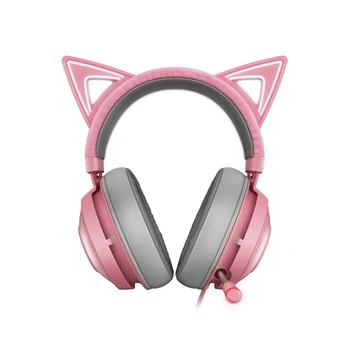 

Razer Kraken Kitty Gaming Headset TNX 7.1 Surround Sound Headphone USB Interface Active Noise Reduction Microphone Headset Gamer