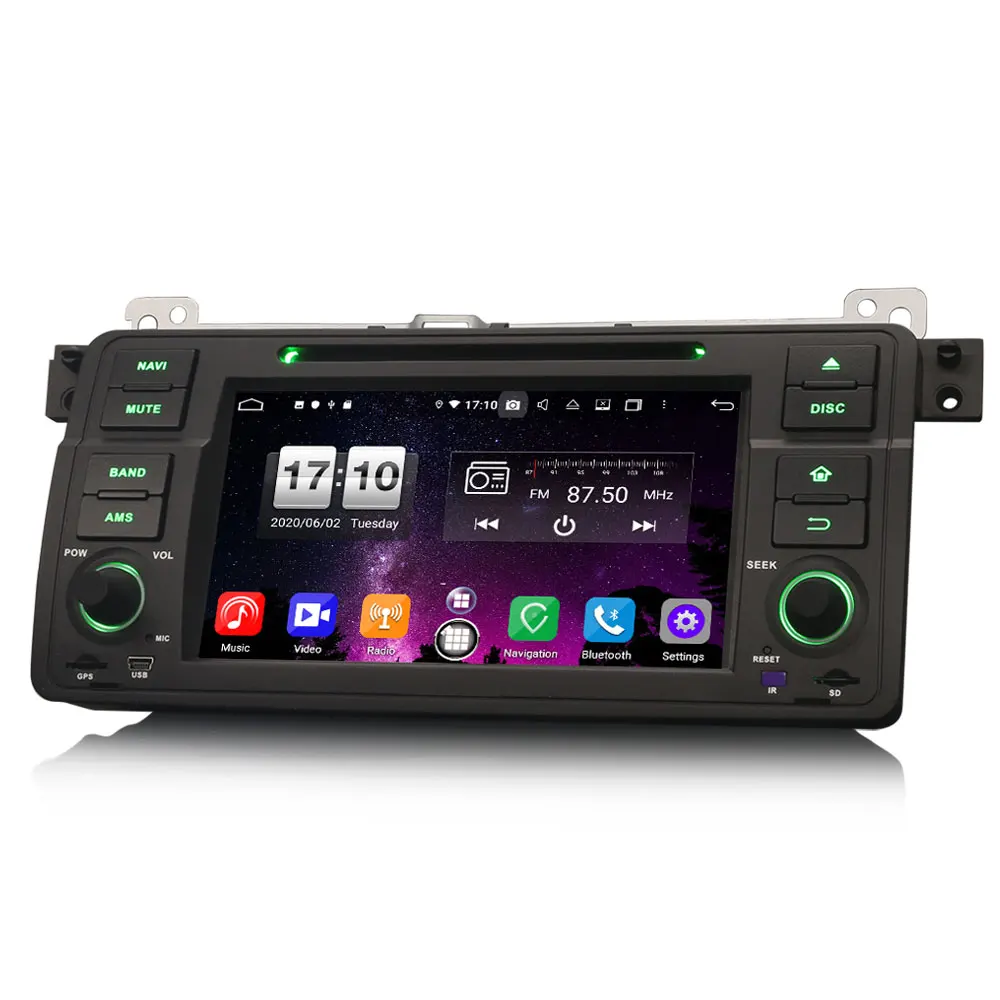 7 &quotAndroid 10 0 OS автомобильный DVD Мультимедиа Навигация GPS Радио система плеер для Rover