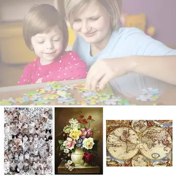 

1000Pcs/Set Kids Toy Jigsaw Puzzles Assembling Picture Puzzles Jigsaw Landscape Puzzles Toys For Children Kids Games