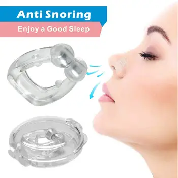 

Mini Silicone Anti Snoring Snore Stoper Device Nose Breathing Non Snoring Solution Aid Antisnoring For Sleeping