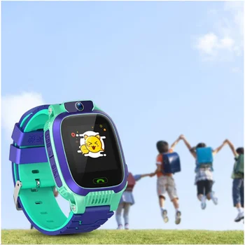 

GPS Smart Watch With Camera Flashlight Kids Watch SOS Call Location Track Children's Safety Fence Alarm Digital