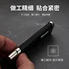 Baicheng Creative Metal Ultra-thin Windproof Lighter Boutique Leather Men and Women Cigarette Case Inflatable Lighter Gadget 3
