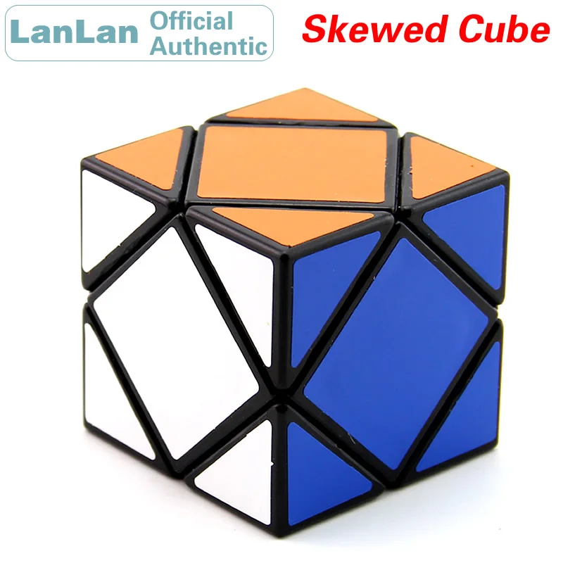 

LanLan Skewed Magic Cube Skewbed Professional Speed Puzzle Brain Teasers Antistress Fidget Educational Toys For Children