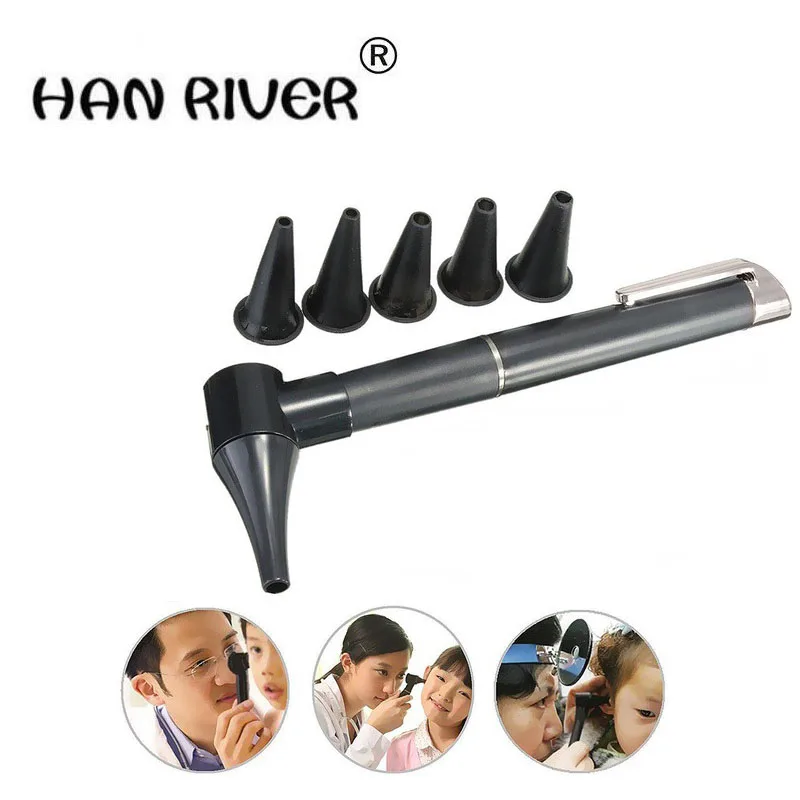 HANRIVER Otoscope медицинский эндоскоп для диагностики ушей фонарик фонарь ручки