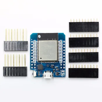 

ESP32 MINI KIT Module WiFi+Bluetooth Internet Development Board D1 MINI Upgraded based ESP8266 Fully functional