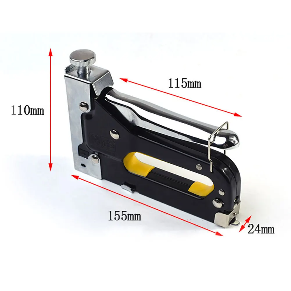 3 в 1 ручной гвоздь степлер пистолет с 600 шт гвозди мебельная обивка мебели штапельного пистолета инструменты для дома набор дома DIY B4
