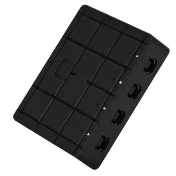 

Printer Four-Port Switch One Button To Control One Port Allows 4 Computers Access To One Single Usb Compliant Device