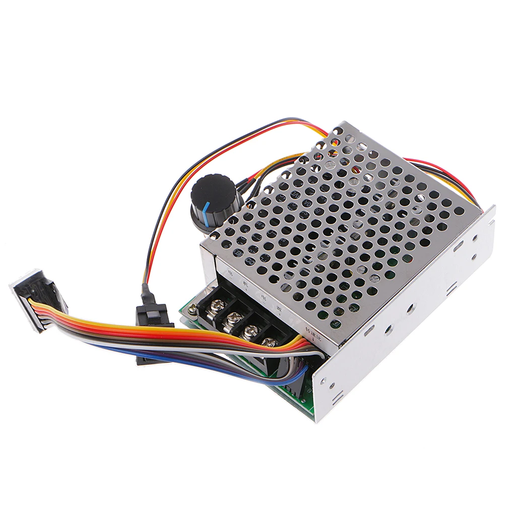 

DC 10-55V 12V 24V 36V 60A PWM DC Motor Speed Controller CW CCW Reversible Switch Drop Ship Support