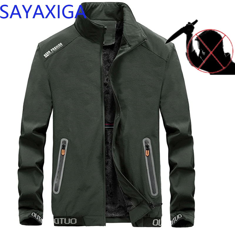 

Self Defense clothing POLICE stealth Anti Cut Knife Cut Resistant casual jacket Stab Proof long Sleeve Military Security Clothes