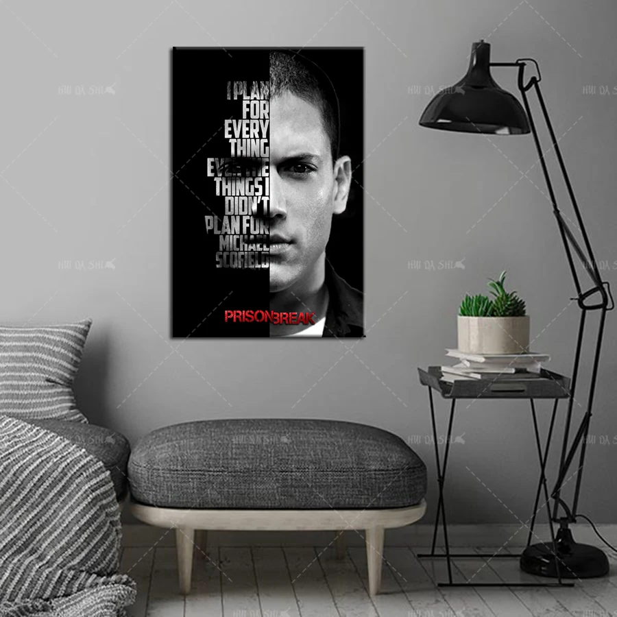 

Tv Show Quotes text art poster Nordic Poster And Prints Wall Art Canvas X071
