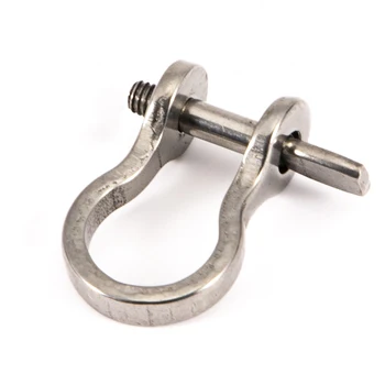 

Fine Workmanship 10Pcs/Set Stainless Steel Trolling Sea Fishing Shackles U Shape Rigging Hooks Upgrade Replacement