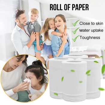 

Three-layer Paper Towels Soft Paper Towels With Fast-drying Absorbency Paper Three-layer Soft Tissue Paper Roll Flexible Paper