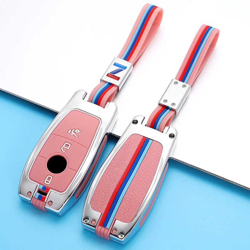 Custodia protettiva per chiave auto in lega di zinco custodia protettiva morbida per Mercedes Benz 2017 classe E W213 2018 classe S accessori Car styling 15 Custodia protettiva per chiave auto in lega di zinco custodia protettiva morbida per Mercedes Benz 2017 classe E W213 2018 classe S accessori Car styling - H265522780ffd4b0887264c407bb272af0