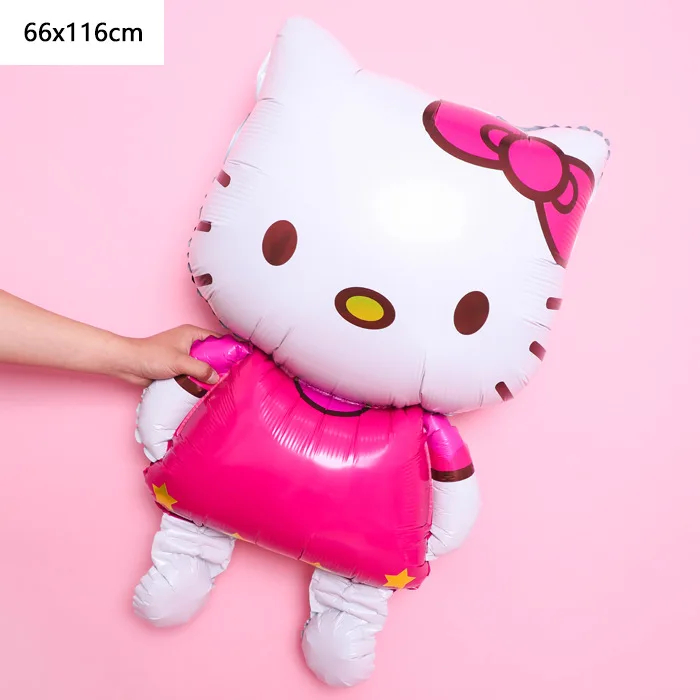 Мультфильм Hello Kitty алюминиевые воздушные шары для украшения вечеринок детский