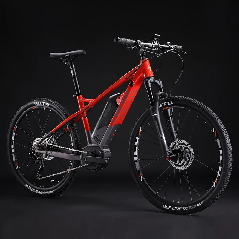 27.5inch XC mountain ebike 350w Mid -motor smart electric mountian bicycle PESU E-BIKE 500wh lithium battery max speed 50km/h 27.5inch XC mountain ebike 350w Mid -motor smart electric mountian bicycle PESU E-BIKE 500wh lithium battery max speed 50km/h