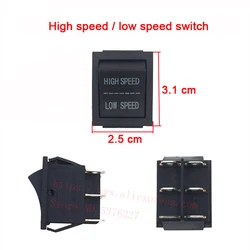 Electric Toy Vehicle and Motorcycle Switch (High low speed)