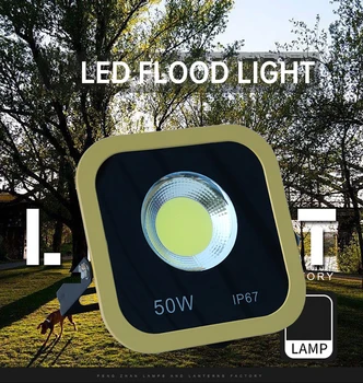 

LED Flood Light 30W 50W 100W 150W Floodlight IP67 Waterproof 220V Spotlight Refletor Outdoor Lighting Newest for Park Square