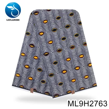 

LIULANZHI wax fabric 6 yards ankara fabric prints 100% cotton wax dress fabrics sewing african wax printing ML9H2738-2765