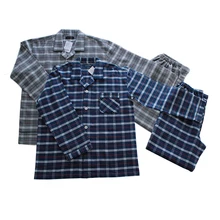 Мужские пижамы пижама набор хлопковых пижам на осень и зиму пижама женская полосатые мужские пижамы с длинным рукавом домашний костюм повседневные пижамы больших размеров для мужчин домашняя одежда