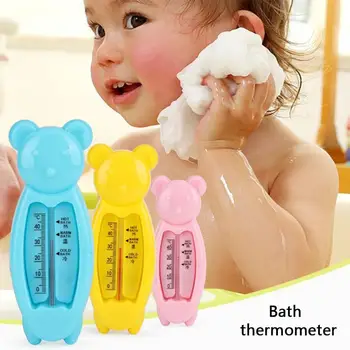 

Water Sensor Thermometer for Baby Cartoon Floating Lovely Bear Baby Bath Toys For Childern Kids Acurate Temperature
