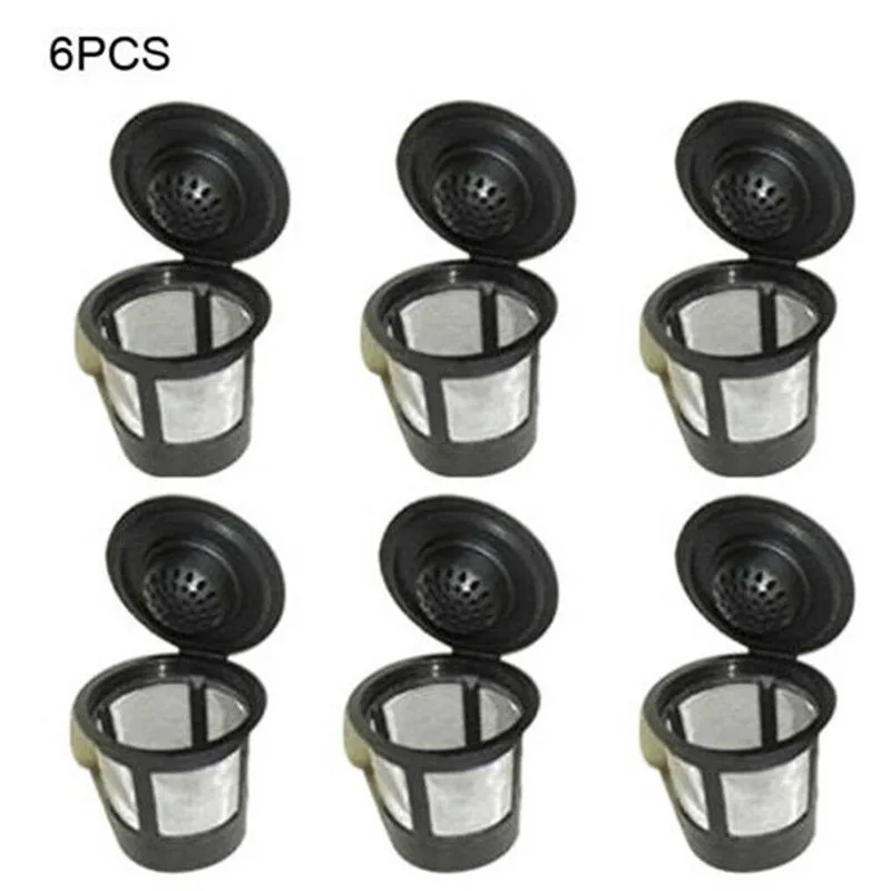 

Reusable Refillable K-Cup Coffee Filter Pod 6PCS for Keurig K50&K55 Coffee Maker Kitchen Home Coffee Tools Supplies Hot