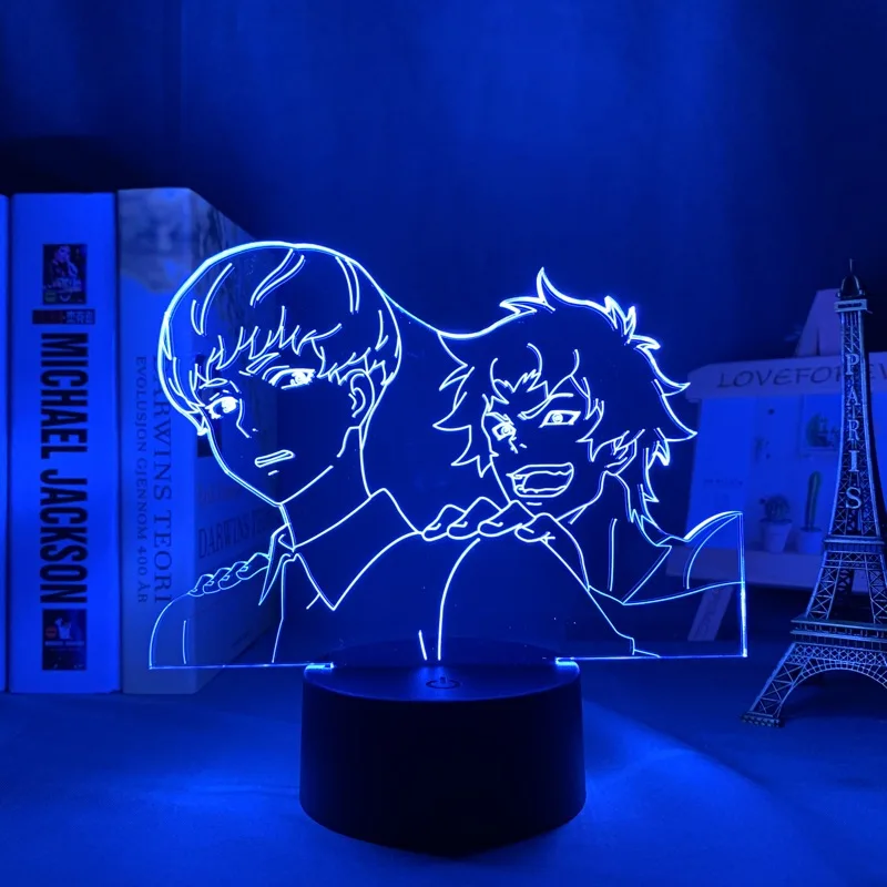 Devilman Crybaby Led Night Light for Bedroom Decor Birthday Gift Nightlight Anime Table 3d Lamp Drop Shipping | Лампы и освещение