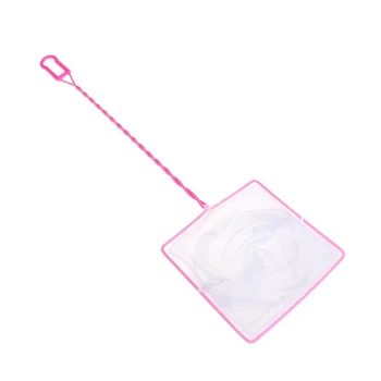 

Fishing Tank Net Plastic Soft Square Mesh Fish Shrimp Capture For Aquarium Tools LX9C