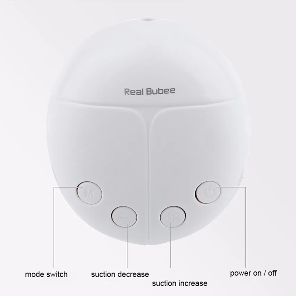 IMBABY Real Bubee Electric Breast Pump Milk Bottle Infant USB BPA free