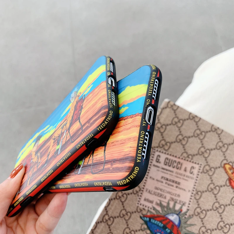 Модный тренд пародия мультфильм Рик и Морти для iPhone 11pro xs max xr ix 8 7 6s plus Мягкий Чехол для мобильного телефона задняя крышка