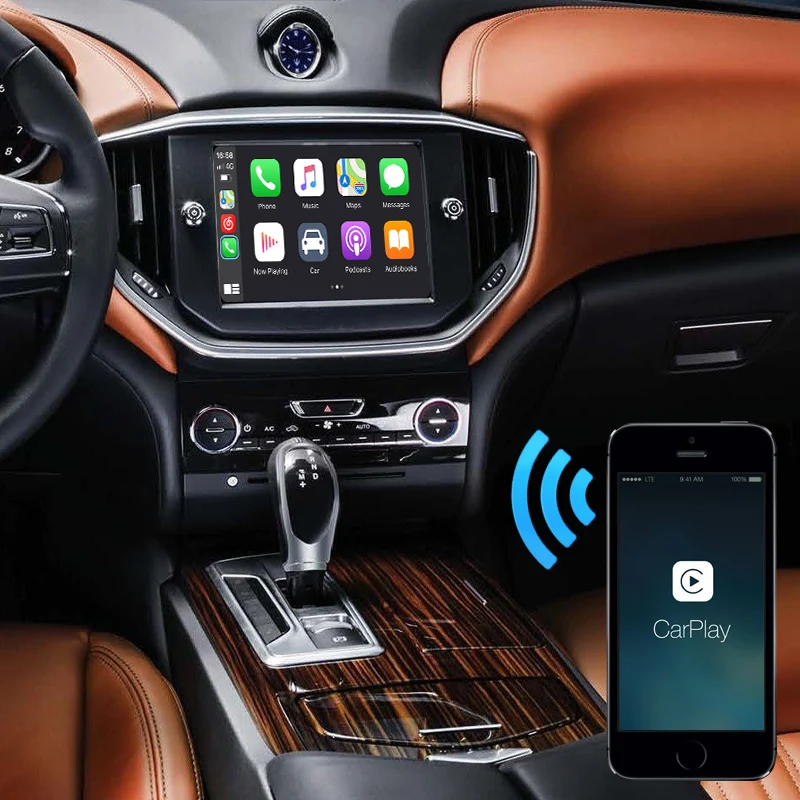 Автомобильный декодер CarPlay Android для Maserati ghiвеликоли Quattroporte обновление