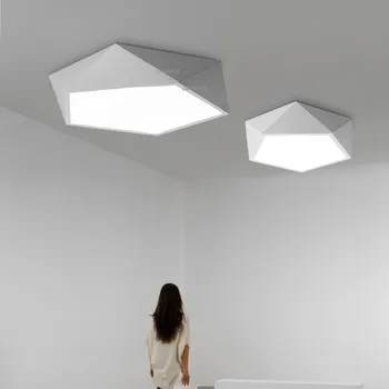 

Modern LED Ceiling Lamp Minimalist Home Decor Living Room Lighting Ceiling Light Fixtures Black/White Acrylic Bedroom Ceiling