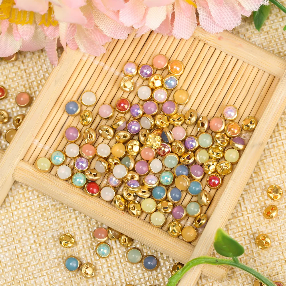 20/40pcs Mini Doll Buttons for DIY Decor