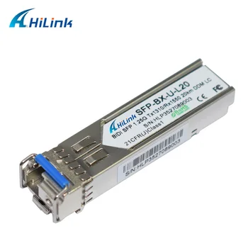 

Free shipping! Telecommunication equipment BIDI SFP 1.25G TX1550/RX1310 20KM DDM LC sfp module good price for India
