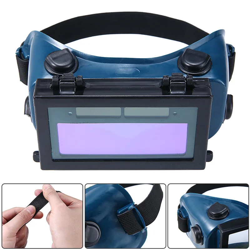 Professional Weld Glasses Goggles Welding Equipment Auto Darkening Welding Goggle Solar Glasses Mask For Eye Protection