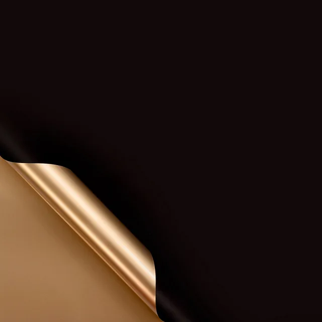 20 листов золотой цветок оберточная бумага водонепроницаемый Рождественский