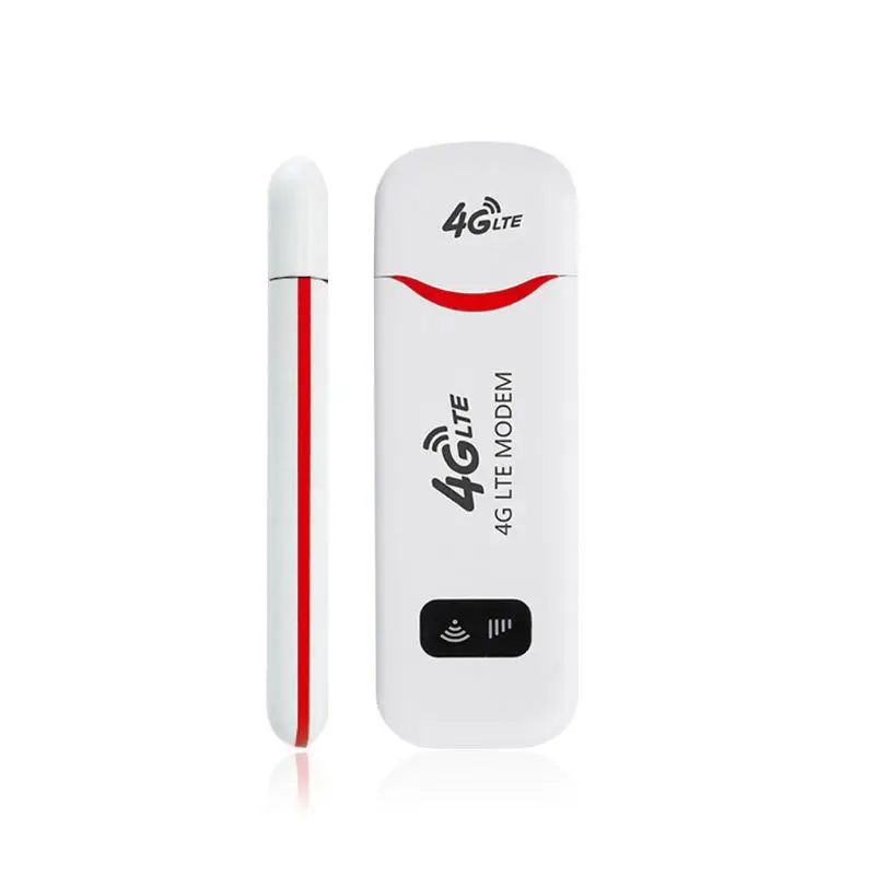 3g WCDMA 4G FDD LTE USB Wifi модем маршрутизатор сетевой адаптер ключ карманный WiFi точка доступа Wi-Fi роутеры 4G беспроводной модем - Цвет: Белый