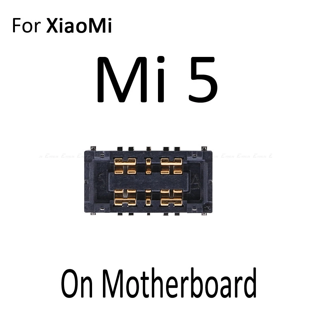2 шт. Батарея клип свяжитесь шпильки держатель разъем FPC для Xiaomi mi A1 A2 6X Red mi 5 6plus 6A Note 4 4X Pro 5 5A 7 Pro на борту
