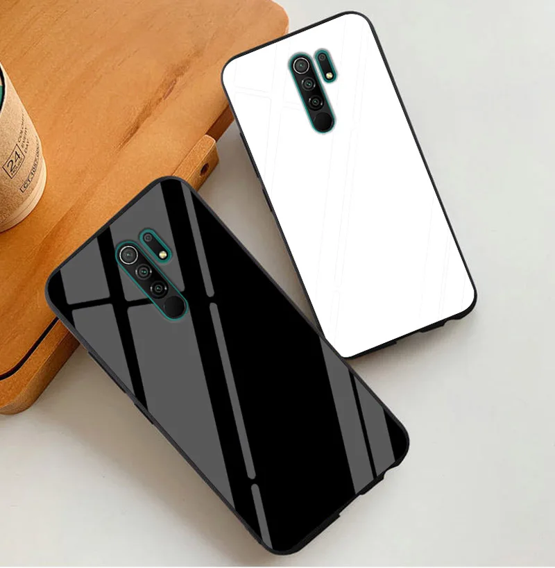 Чехол для Xiaomi Redmi 9 9A 8 8A mi Note 10 lite Ultra Pro 9S Max 9T SE 8T 7 из закаленного стекла | Мобильные