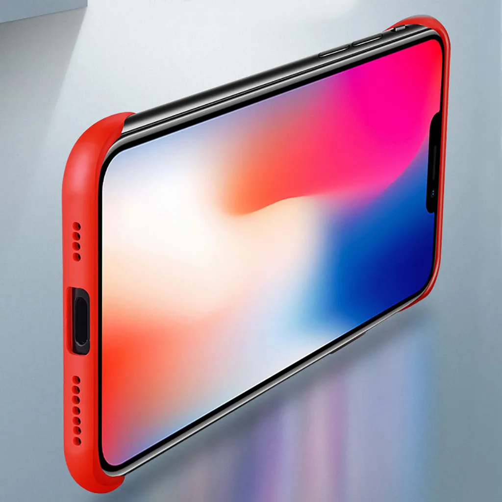 Модные кольца пряжки Премиум ПК материал, для iphone 11 Pro 5,8 дюймов ультра-тонкий матовый прозрачный Анти-осенний защитный чехол
