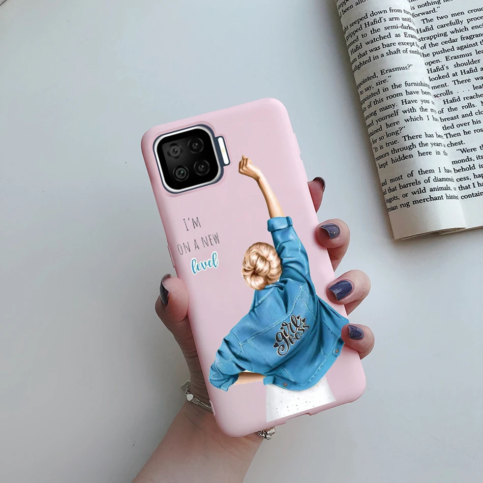 For OPPO A73 Case Beautiful Girls Heart Fundas Soft Silicone Shockproof Cover For OPPO A73 2020 CPH2099 A 73 OppoA73 Phone Case casing oppo