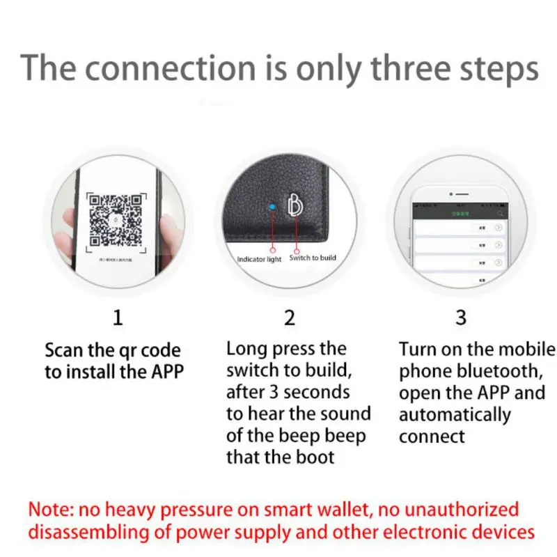 Bluetooth беспроводная защита от потери крышки для автомобильного ключа с держателем для ключей
