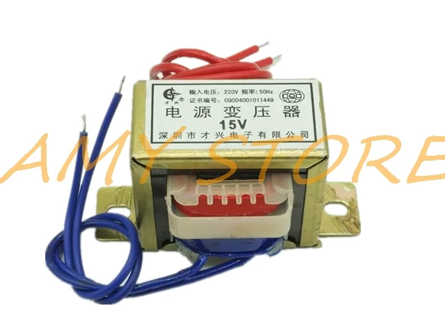 EI48 * 24 Transformateur d'alimentation 10W entrée 380V220V ferrite Noyau à  AC 6V 9V 12V