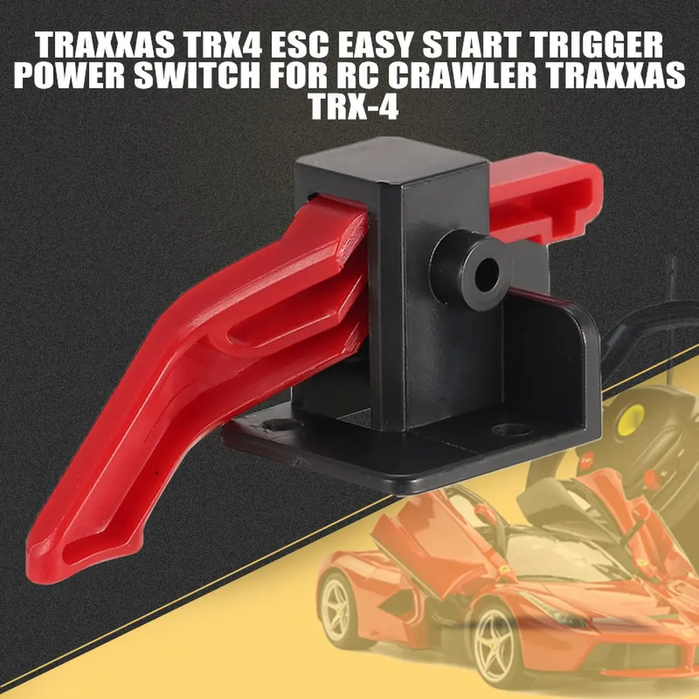 Traxxas TRX4 ESC легкий пусковой триггер выключатель питания для RC Гусеничный Traxxas TRX-4Crawler запасные части автомобиля аксессуары компонент