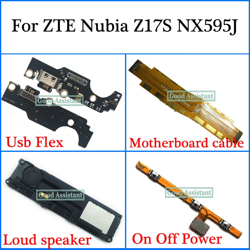 Гибкий Usb-кабель для материнской платы ZTE Nubia Z17S NX595J микрофон гибкий динамик с