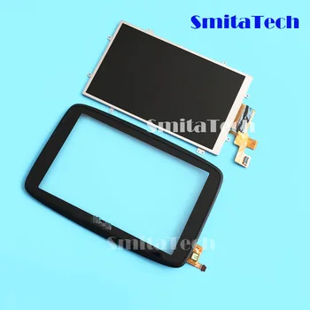 

6" for TomTom GO 620 GO620 N0-B00 LCD display, capacitive touch screen, front frame cover with touch GPS digitizer repair panel
