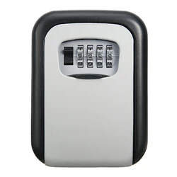 Serrure à clé combinée à 4 chiffres, 1 pièce, étui de rangement de sécurité mural, organisateur pour la Protection de la sécurité à domicile, nouvel arrivage 